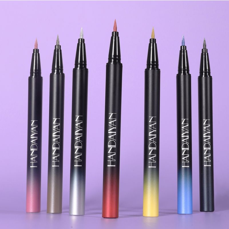 HANDAIYAN Ultra - Fine Metallic Liquid Eyeliner With Pearl Shimmer - Waterproof, Long - Lasting And Smudge - Proof_voghion.com