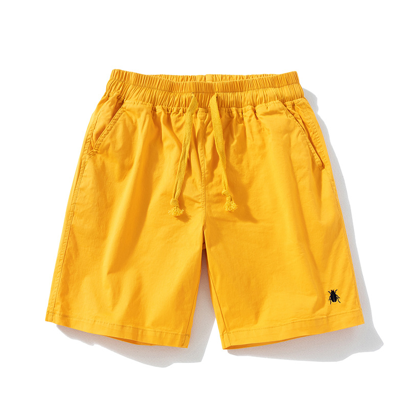 Sommer Neue Paar Candy Shorts Net Rot Gleiche Vielseitige Capris Für Männer Reine Baumwolle Mode Beachwear_voghion.com