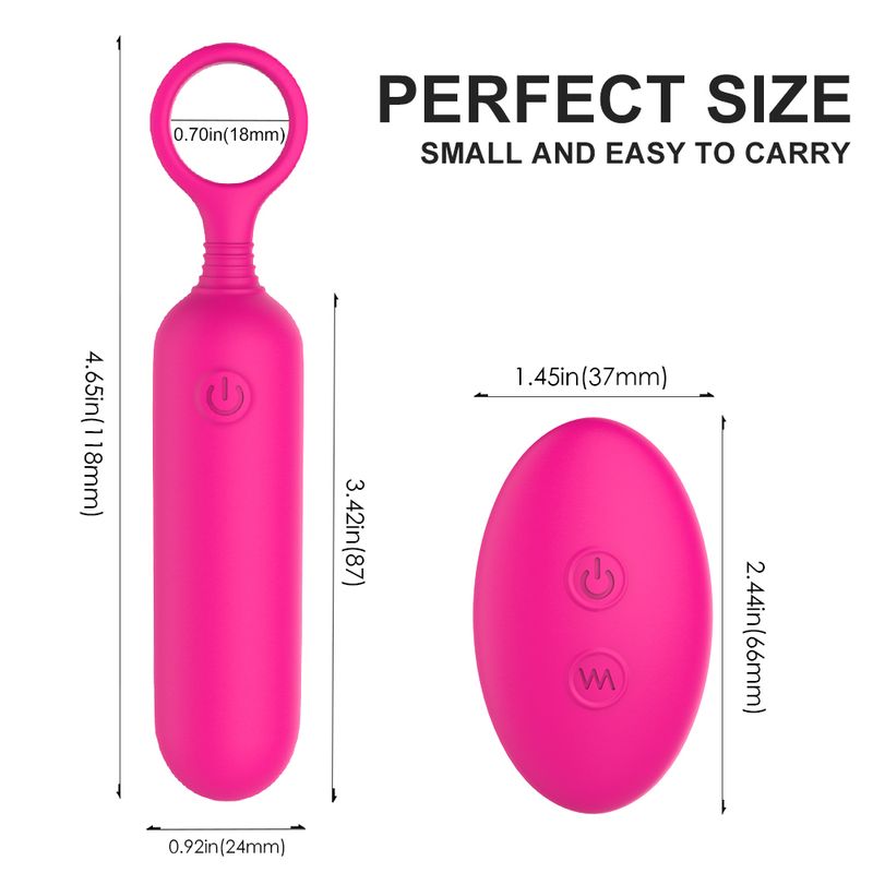 Mini vibratore a proiettile per il piacere del punto G femminile, forte vibrazione, massaggiatore AV a bacchetta, alimentazione USB, giocattolo sessuale_voghion.com