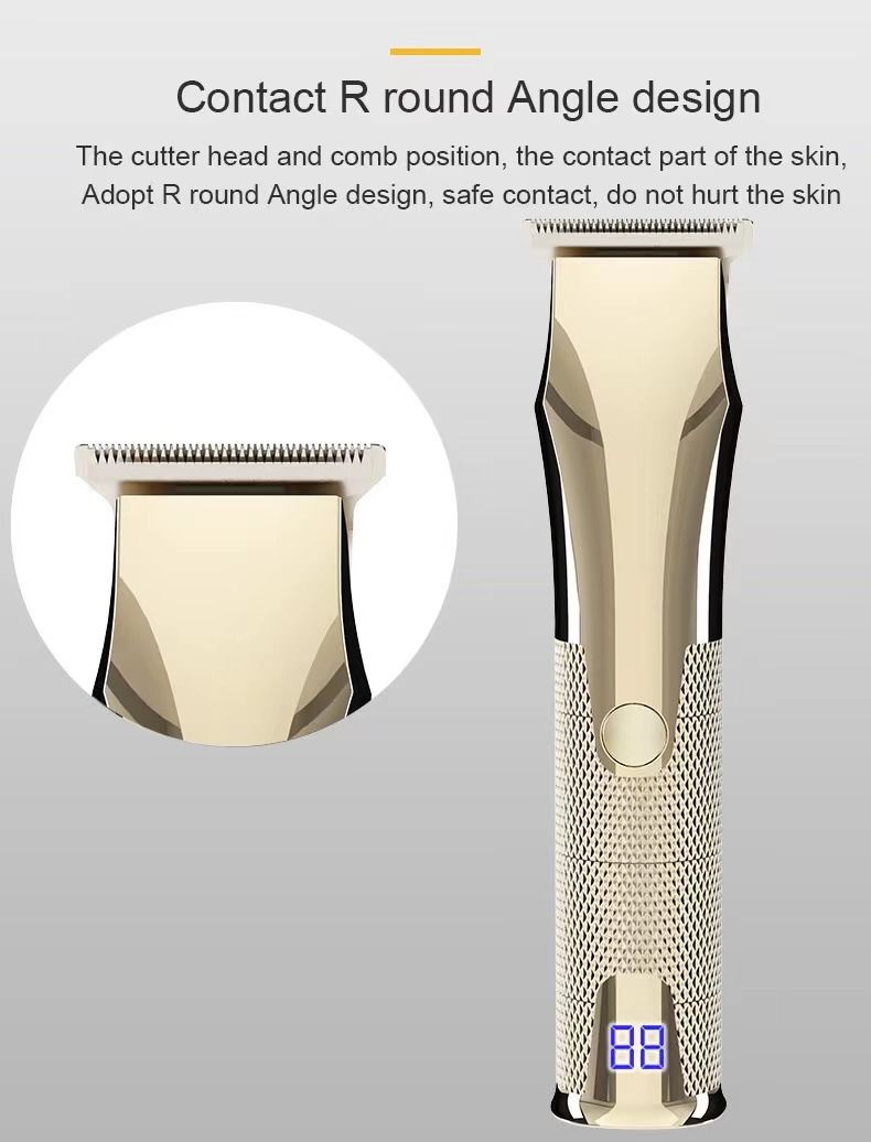 Rechargeable Hair Clipper For Bald Head - Professional Electric Shaver & Trimmer For Men, Cordless & Waterproof_voghion.com