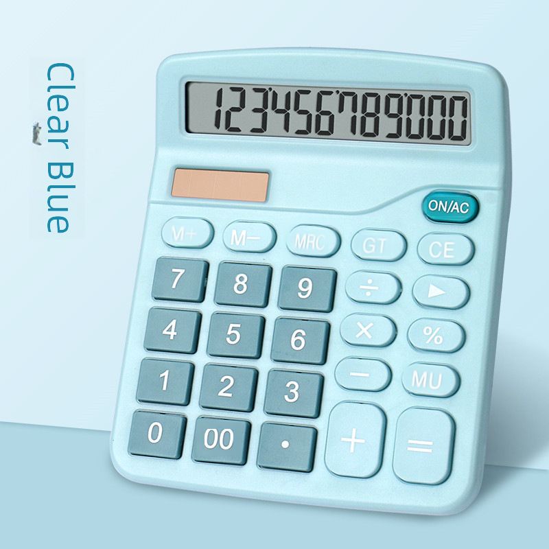 12 calculadora solar estudantes com dupla potência financeira escritório contabilidade computador atacado_voghion.com