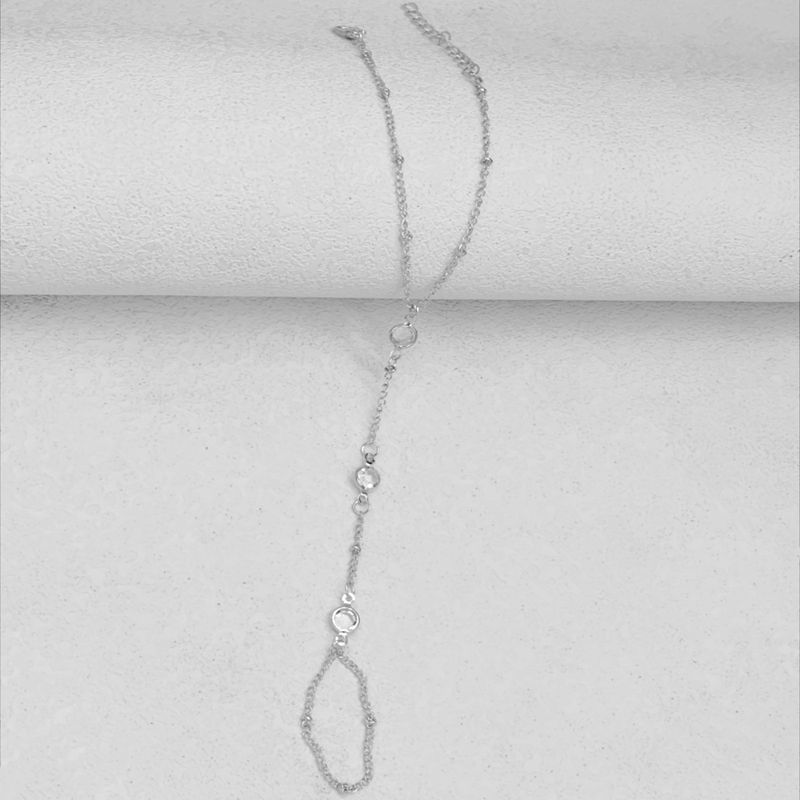 Braccialetto semplice e versatile con perline di rame intarsiate, personalità squisita e alla moda, con cristalli_voghion.com