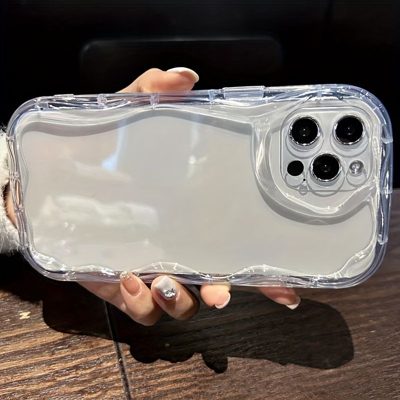 Protective Phone Case With A Clear And Flexible Design For IPhone 12/13/14/15 Pro Max, Providing Protective Functionality._voghion.com