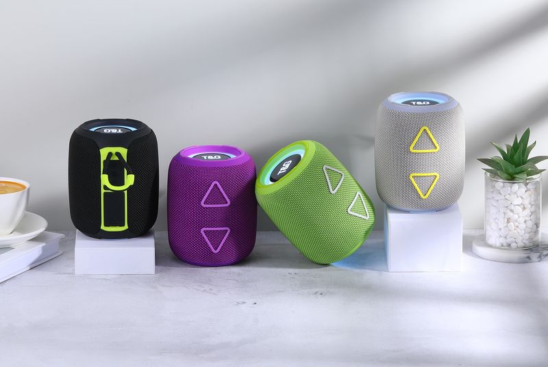 Νέο TG655 Ασύρματο Φορητό Ηχείο Bluetooth Subwoofer από Ύφασμα, Αδιάβροχο, Εξωτερικό Ηχοσύστημα_voghion.com