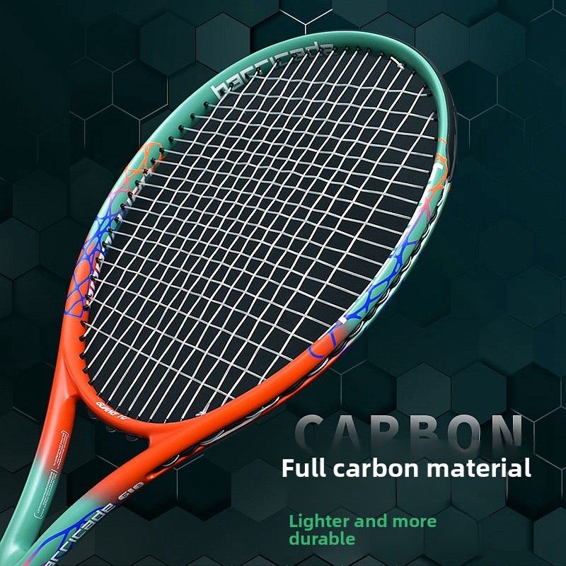 Guangyu Full Carbon Genuine Adult High Elasticity Training Professional Single Player Tennis Racket For College Students_voghion.com