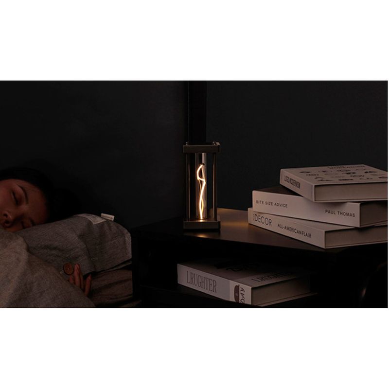2025 Quantum Night Atmosphere Lampada da letto per interni, regalo creativo, luce a filo quadrato ricaricabile_voghion.com