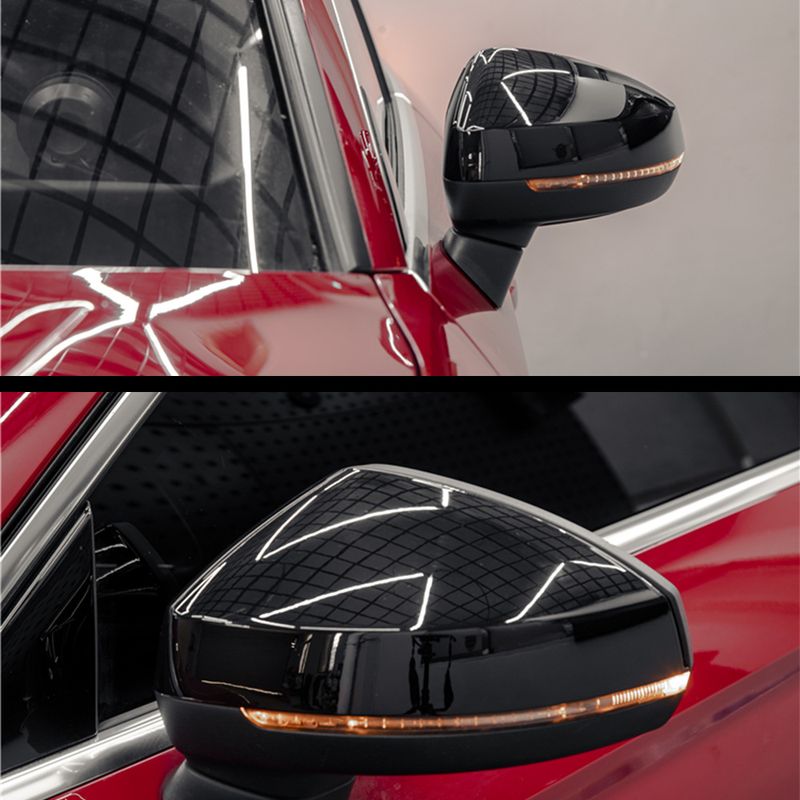 2 piezas Kibowear para tapas de espejos laterales de automóviles A4 A5 B9 (aspecto de carbono) 2017 2018 2019 2020 2021 S4 S5 RS5 allroad Quattro cubiertas de repuesto_voghion.com