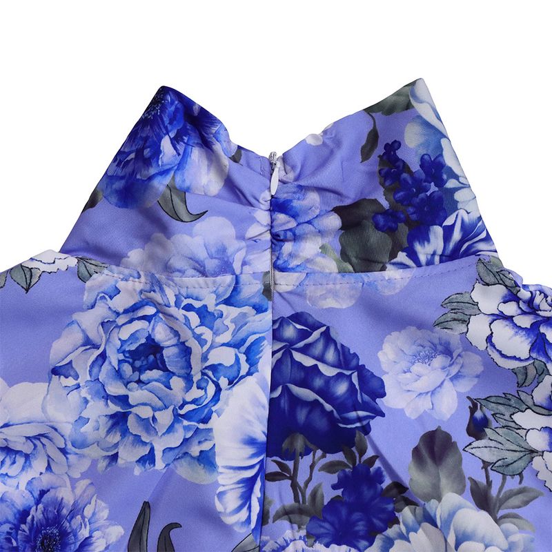 Dameskleding herfst en winter losse grote maten casual bedrukte shirts met lange mouwen wijde pijpen broeken cross border tweedelige set_voghion.com