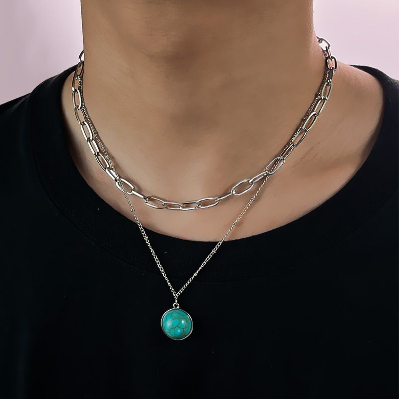 Collier ras du cou de niche hip-hop polyvalent haut de gamme en chaîne cubaine de style neutre minimaliste en zircon croisé_voghion.com