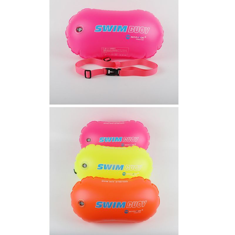 MARJAQE Maijia Thousand Follower Dubbele Airbag Float met Grote Mond, Gemakkelijk Op te Blazen Zwemveiligheidsuitrusting_voghion.com