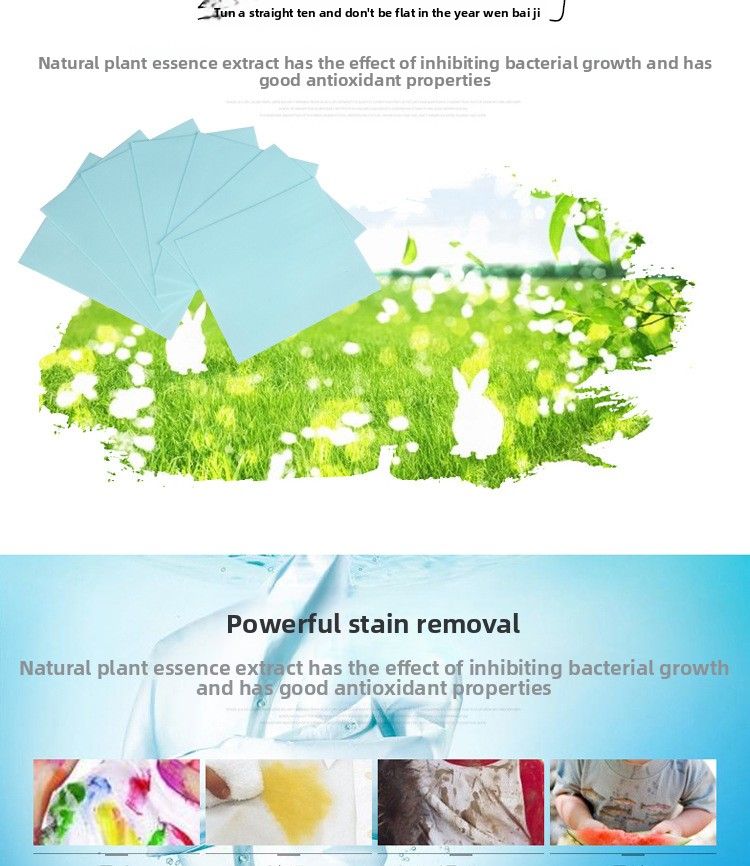 Factory OEM Processing Concentrated Laundry Water Tablets Cross-Border E-commerce Exclusive Water-Soluble Stain Removal_voghion.com