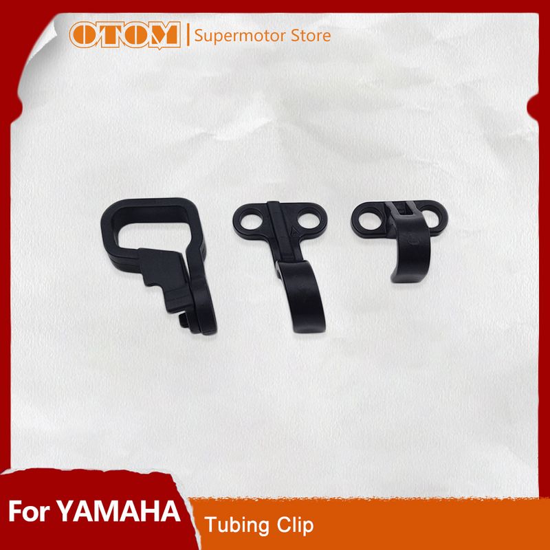 OTOM Motorcycle 2023 Front Rear Brake Hose Holder Guide Clamp Tubing Clip For YAMAHA YZ250F YZ450F YZ450FX WR250F WR450F_voghion.com