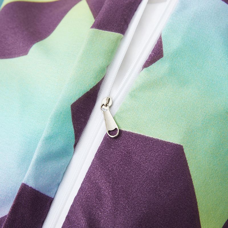 Copripiumino Kawaii con stelle arcobaleno, set di biancheria da letto per la casa, tre pezzi_voghion.com