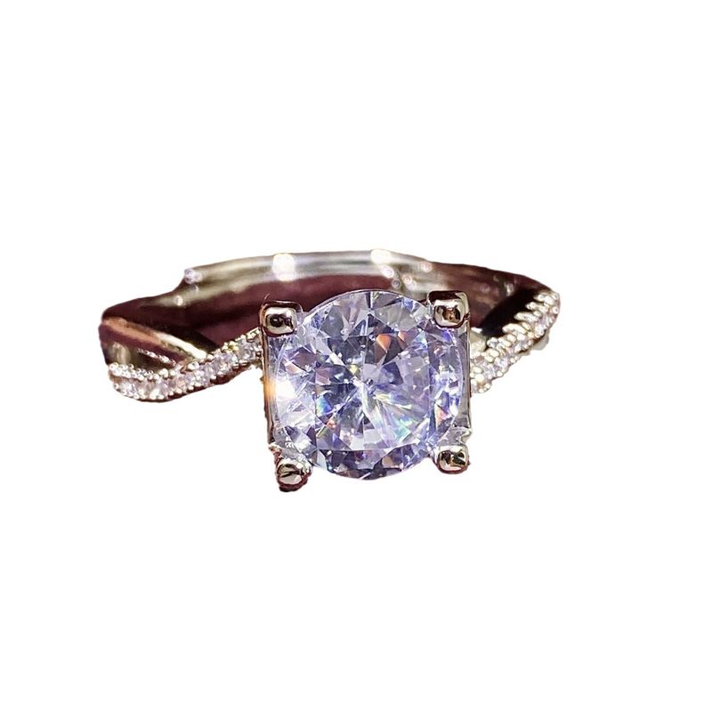 Herzen Acht Pfeile Moissanite Bull Head Damen vergoldet PT950 verstellbarer Ring Internet Celebrity Live_voghion.com