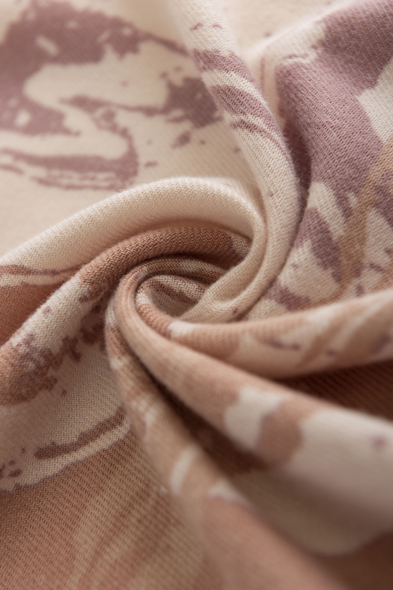 Fresh and sweet vertical pattern marble scarf Elegant and warm shawl imitation cashmere scarf for women_voghion.com