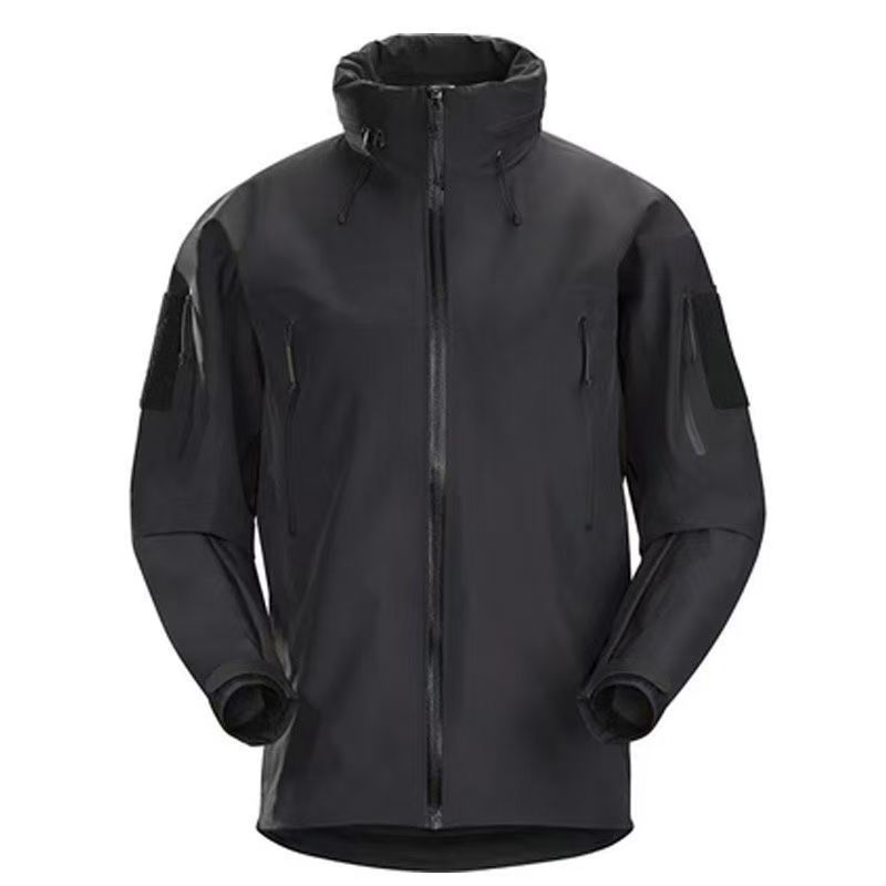Giacca da uomo NOKO Outdoor, antivento, impermeabile, militare, con cappuccio, tattica, con guscio rigido, per uomo e donna, abbigliamento da alpinismo_voghion.com