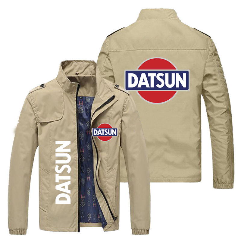 Veste coupe-vent à col montant et poches latérales pour homme, idéale pour la moto, collection automne 2021_voghion.com