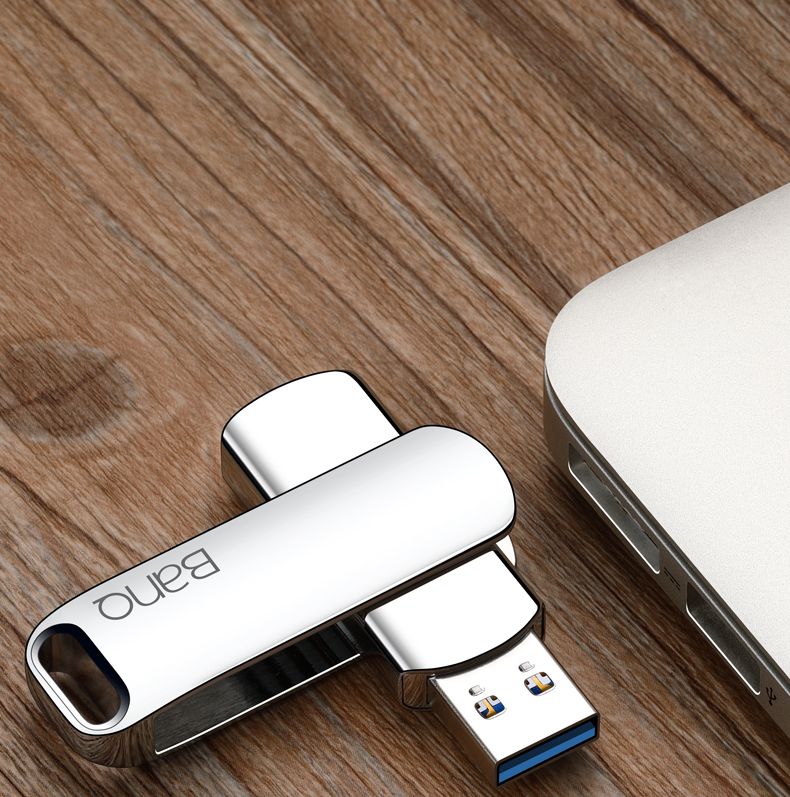 Yantai Computer Negozio fisico Banqu Xibin 32gu Piastra USB3.0 Unità flash USB ad alta velocità Elegante metallo 32G_voghion.com