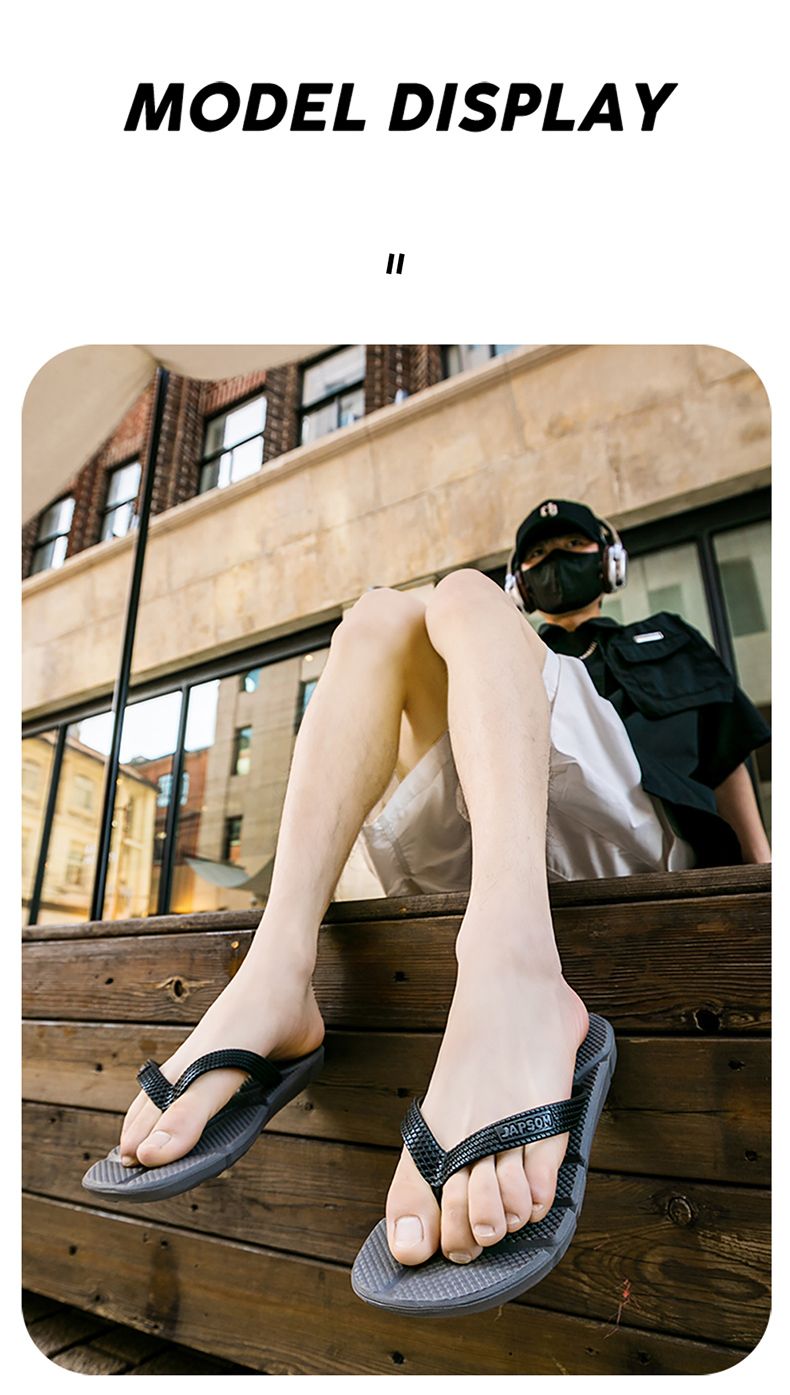 Mode Schwarz Massage Hausschuhe Männer Flip-Flops Verkauf Große Größe 50 Lässige Dias Männer Rutschfeste Strand Hausschuhe Für Männer Chanclas Hombre_voghion.com