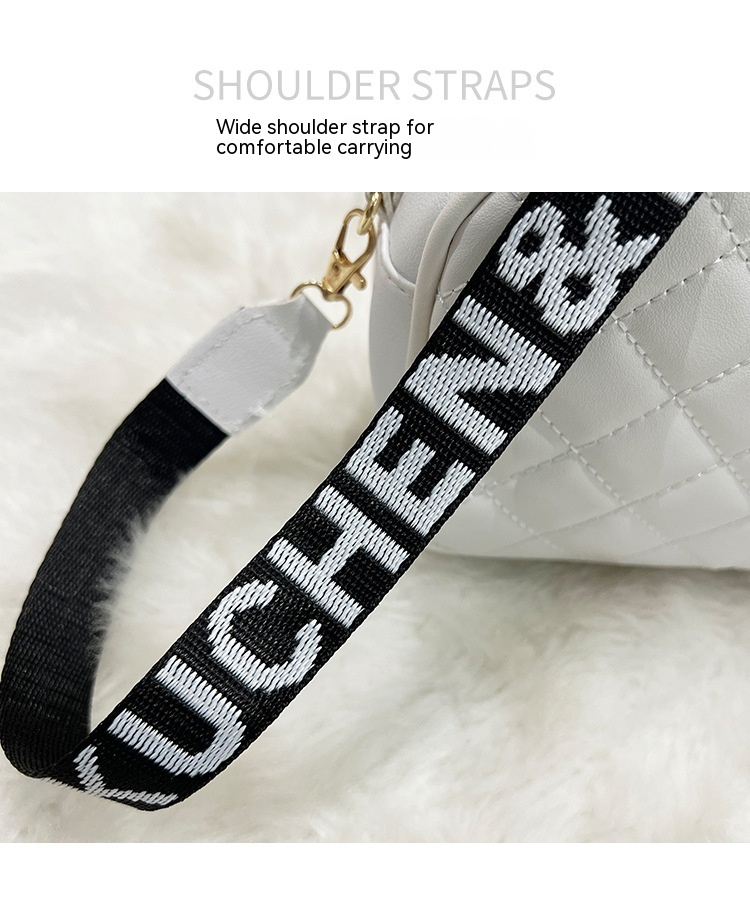 Sacs à main brodés pour femmes, sac pour appareil photo, Version coréenne, polyvalent, à carreaux en diamant, sac à bandoulière, sac pour téléphone portable, 2023_voghion.com