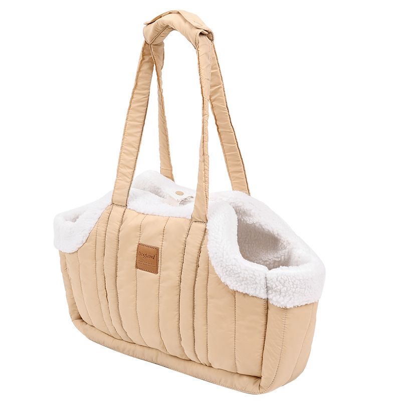 Cat Carrier Handheld Winter Thickened Portable Large Capacity Car Sterilization Crossbody Dog Outdoor Pet Bag_voghion.com