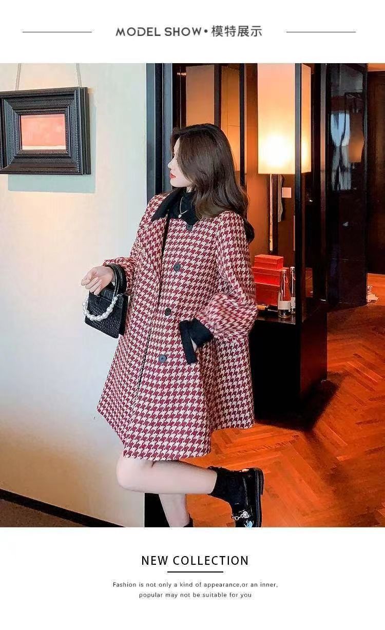 Women's Clothing Women's Clothing 2023 New Mid-Length Wool Coat Thickened Woolen Jacket Women's Winter Wear High-End Small Stature_voghion.com