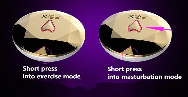 Silicone FOX Balls With Smart Touch Control, Vibrating Kegel Vaginal Tightening Exercise Balls, Vibrator, Adult Intimate_voghion.com