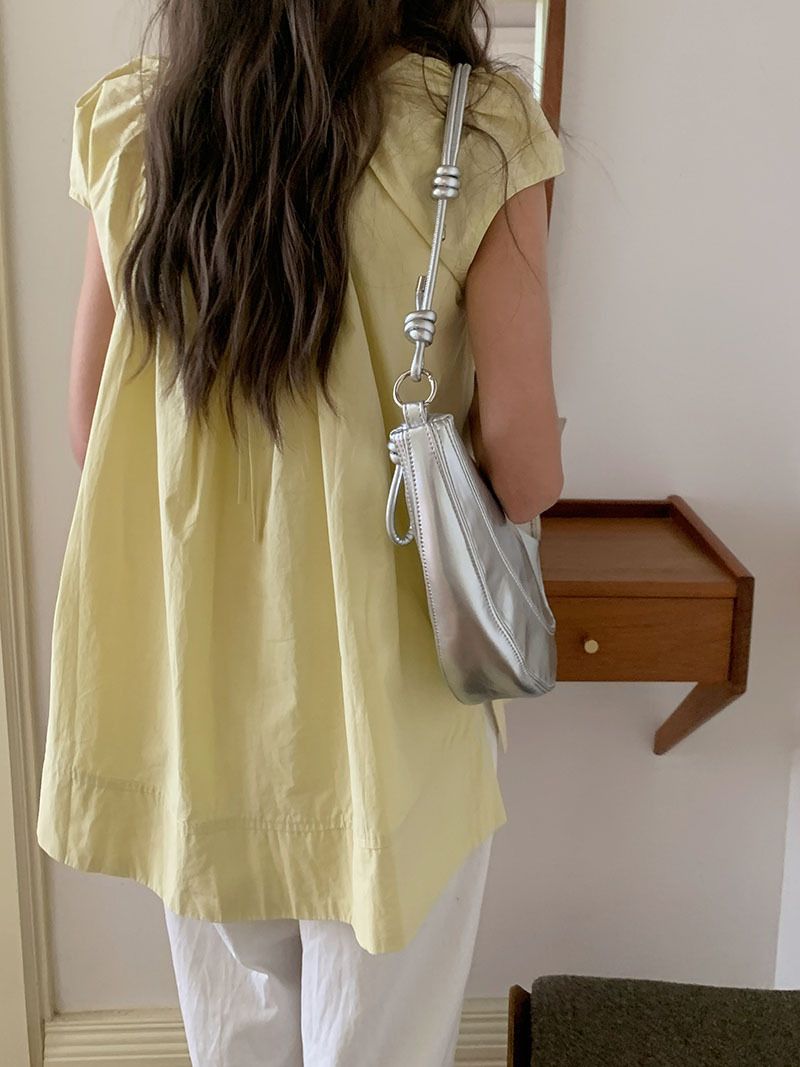 2025 Nuova borsa da ascella da donna, borsa da sella alla moda estiva, borsa a bastone francese, borsa a tracolla casual in PU per pendolari_voghion.com