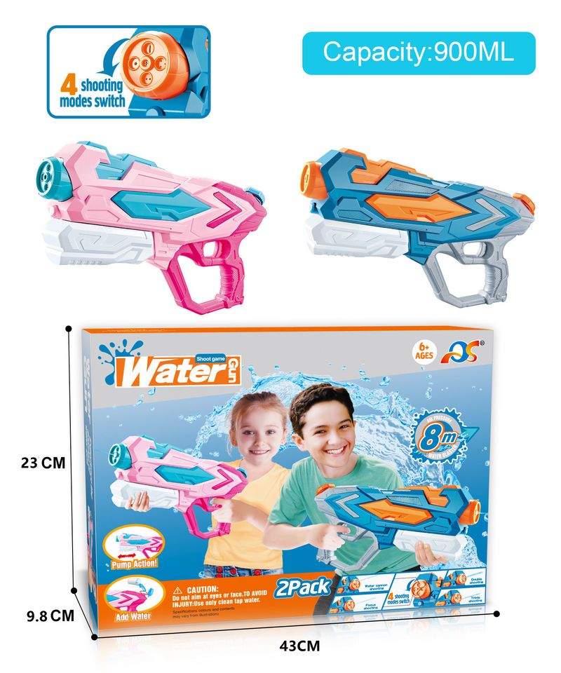 Piscine d'été extérieure de grande capacité pour enfants et adultes, jouet interactif avec pistolet à air comprimé_voghion.com