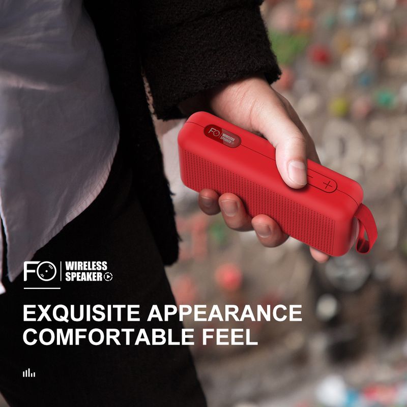 Alto-falante sem fio portátil para áreas externas Bluetooth, caixa de som grave, coluna surround, reprodutor de música estéreo, suporte para cartão FM TF vitog_voghion.com