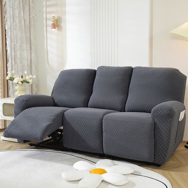 Square Jacquard All-inclusive Stretch Recliner Cover Universal Function Sofa Cover Sofa Cushion Massage Chair Cover_voghion.com