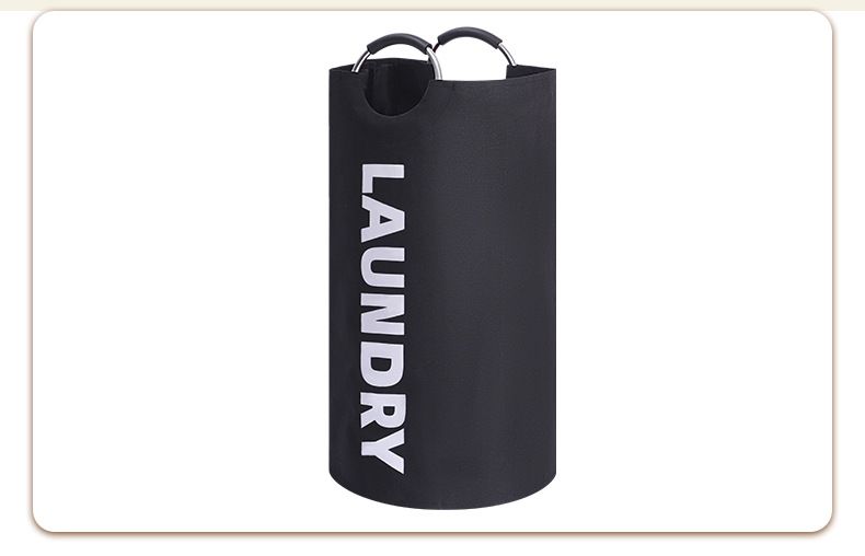 Leinwand Wäsche Schmutzige Kleidung Korb Mit Griffen Faltbare Lagerung Korb Sonstiges Organizer Tasche_voghion.com
