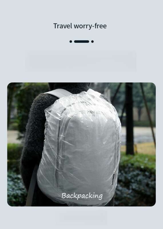Einweg-Regenschutzhülle für Elektrofahrräder, transparent, wasserdicht, Wanderrucksack für Outdoor-Studenten, staubdicht und regendicht_voghion.com