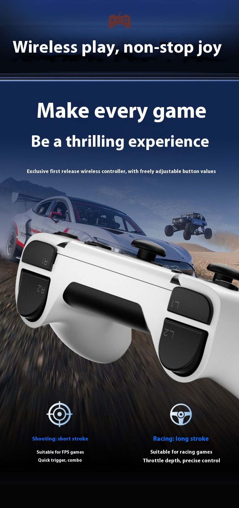 M8Pro Home Game Console, Nostalgic Retro Style, HDMI-High-definition 4K TV Game Console, 2.4G Wireless Controller_voghion.com
