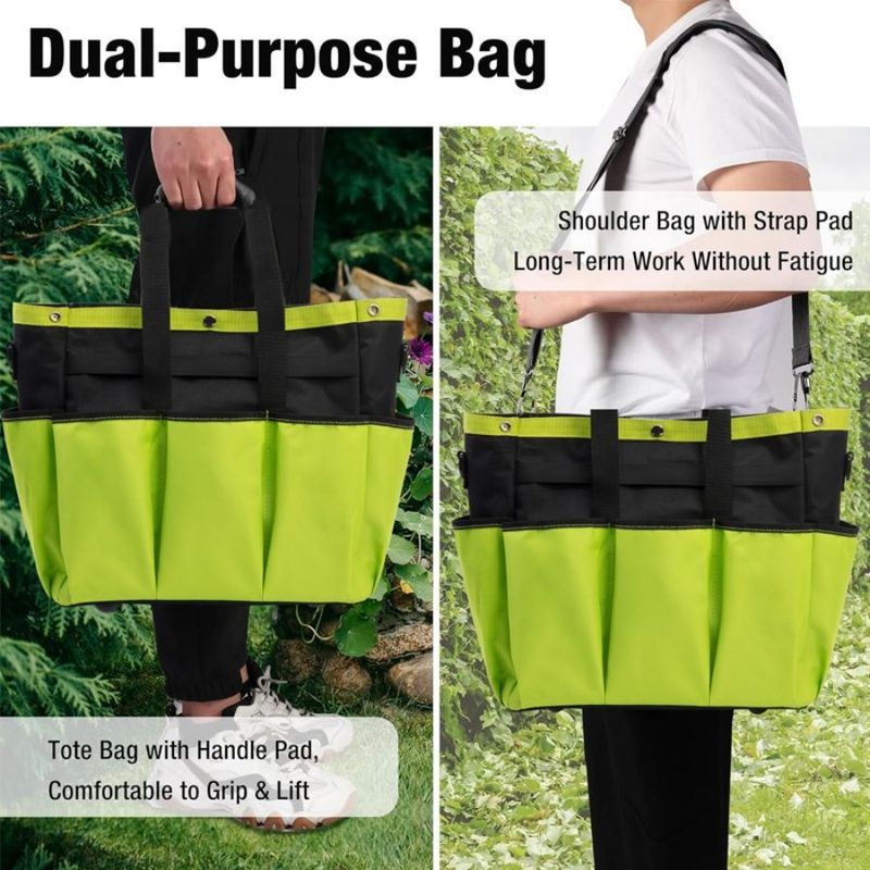 Funktionell Taschen Gaarteninstrumentbeutel Verschleißbeständeg Portabel Gaardeinstrumentbeutel Hot Garden Hardware Tool Bag_voghion.com