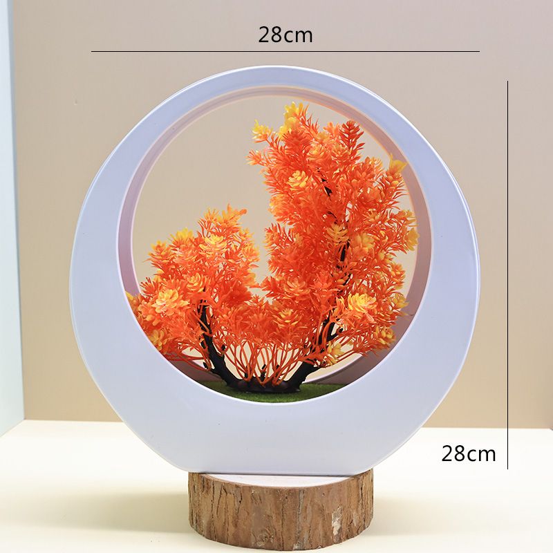Wohnmöbel Simulation Grünpflanzen Kunststoff Kunstblumen kreative Bonsai Desktop Ornamente Blume Simulation Pflanzen_voghion.com