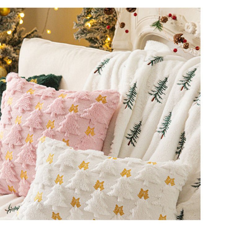 Weihnachtsbaum Bogen Wohnzimmer Sofa Kissen Dekorative Plüsch Kissen_voghion.com