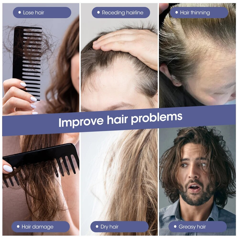 Skønhedsplejebutik Tab Massage Anti Elektrisk Trådløs Fotomagnetisk Terapi Rød Infrarød Vækst Kam Hovedbundsmassager Hår r_voghion.com