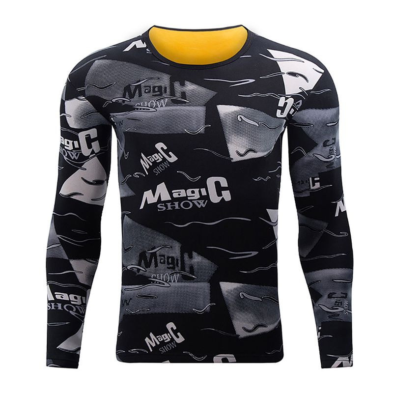 Maglia termica da uomo autunno inverno con fodera in pile, taglia comoda, strato di base spesso_voghion.com