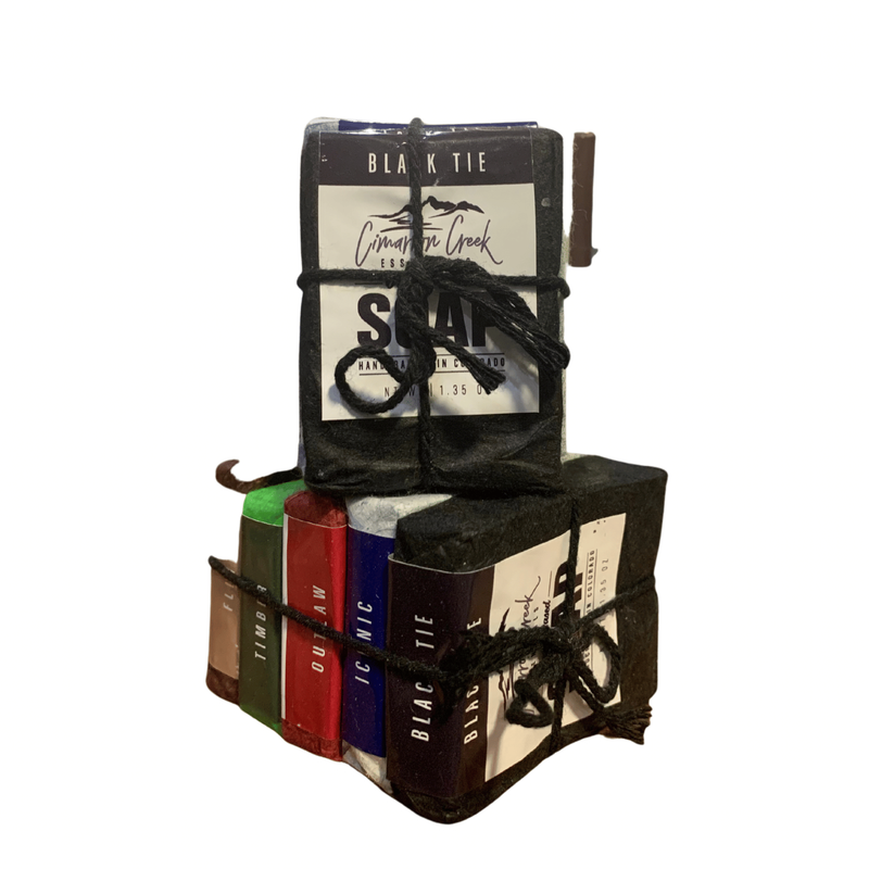 Men's Travel Bar Organic Soap Stack_voghion.com