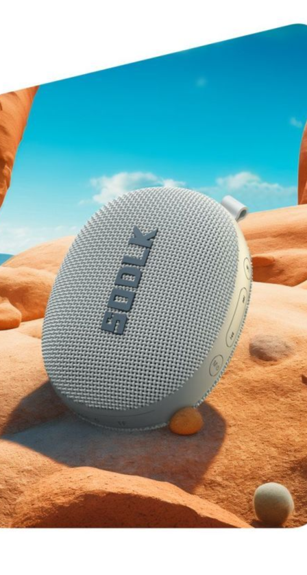 SODLK Sound Laike Bluetooth Speaker Subwoofer With Super Power, Large Volume, High Sound Quality, Waterproof, Card_voghion.com