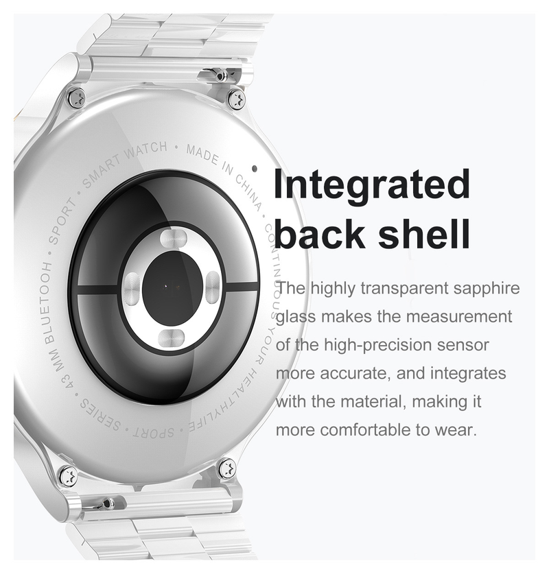 montre intelligente HK43 GT3pro pour femme avec assistant d'appel Bluetooth AI_voghion.com