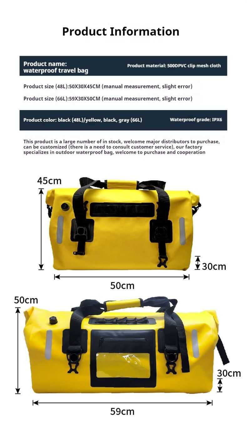 Motorcycle bag, waterproof beach, large capacity tail bag, motorcycle travel, riding, pack, charter flight
Car dealership luggage_voghion.com