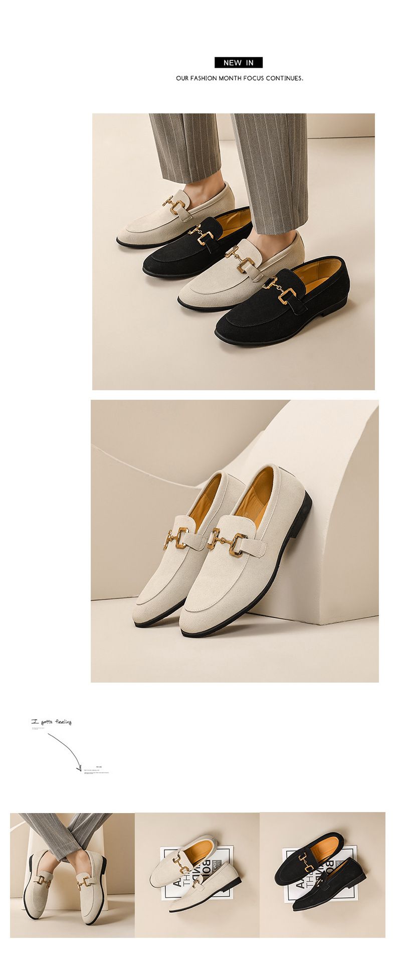 Deri Ayakkabı Erkek Loafer Ayakkabı Yüksek Kalite Büyük Beden 48 Slip-On Loafer Rahat Yumuşak Sürüş Ayakkabısı Erkek Ayakkabı_voghion.com