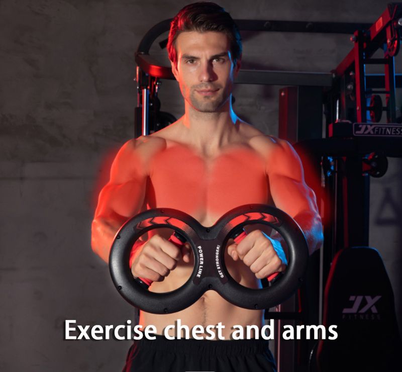 Multifunctional Hand and Forearm Trainer Gripper Exerciser Strengtheners 8-Shaped Wrist Training Equipment Twisting Exerciser_voghion.com