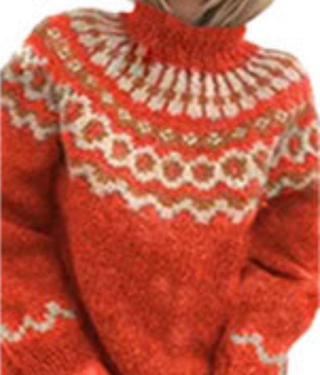 Pull en mohair épais tricoté jacquard pour femme, vêtement décontracté pour l'automne et l'hiver_voghion.com