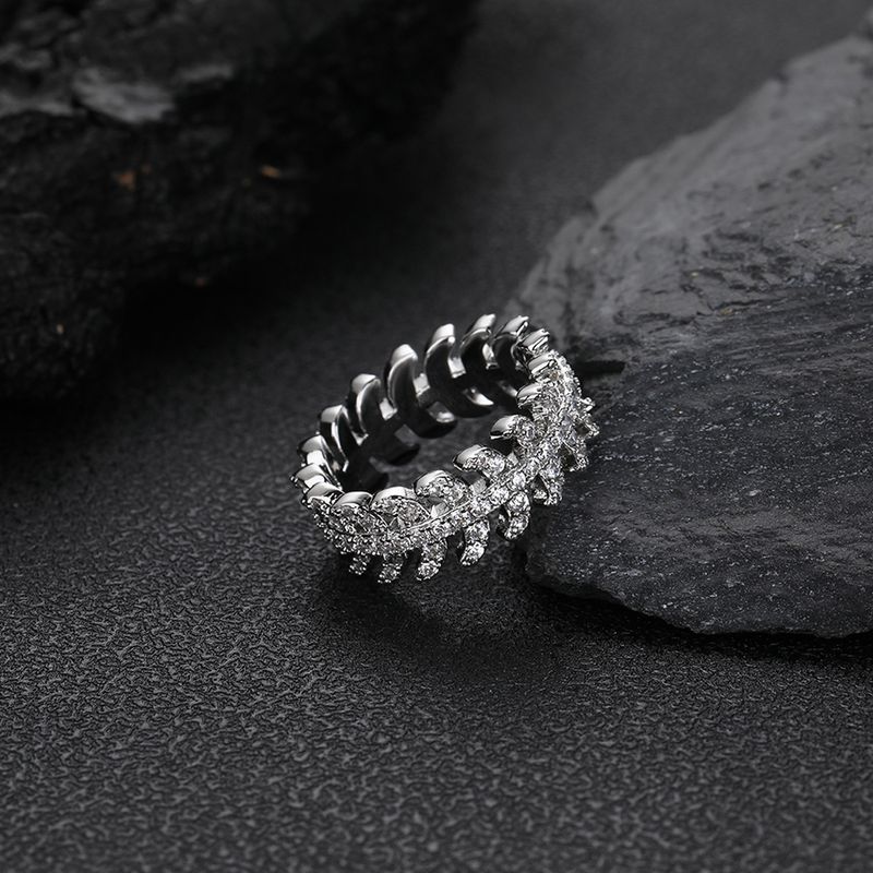 Anello unisex in zircone, versatile e alla moda, stile cubano hip hop._voghion.com