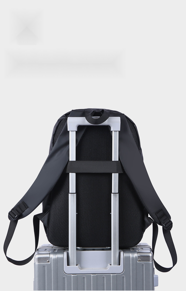 Men's temperament travel backpack, large capacity multi-layer pocket, business leisure commuting computer backpack_voghion.com