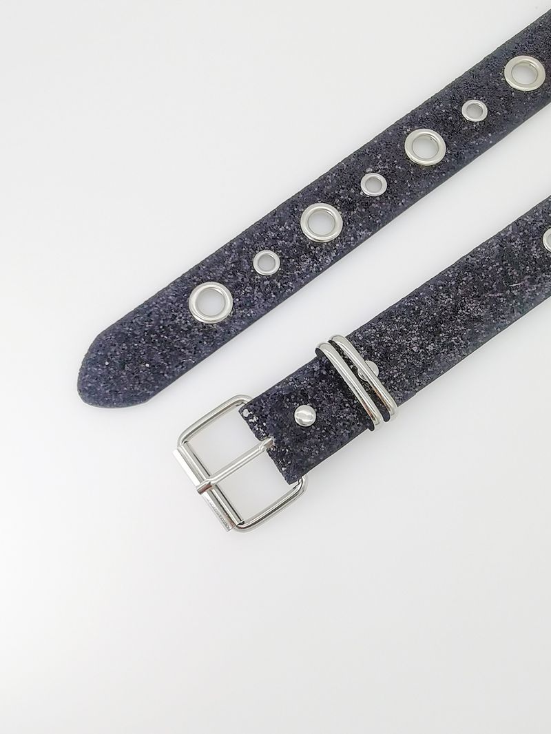 Nouvelle ceinture européenne et américaine pour filles sexy, mode féminine, style tendance et brillant, boucle diamant occidentale Y2K, ceinture large, chaîne de taille_voghion.com
