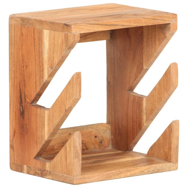 Wall Mounted Skateboard Holder 9.8"x7.9"x11.8" Solid Acacia Wood_voghion.com